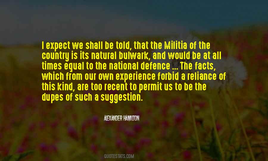 Quotes About Militia #1665476