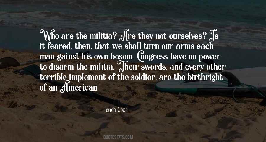Quotes About Militia #1726561