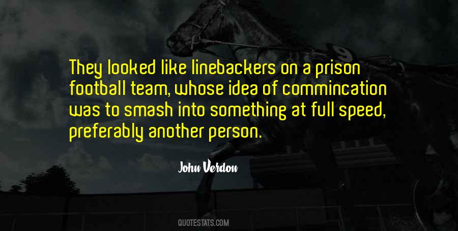 Quotes About Linebackers #244436