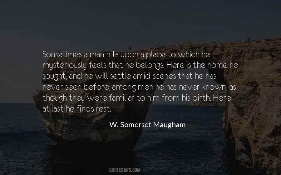 Birth Place Quotes #1688943