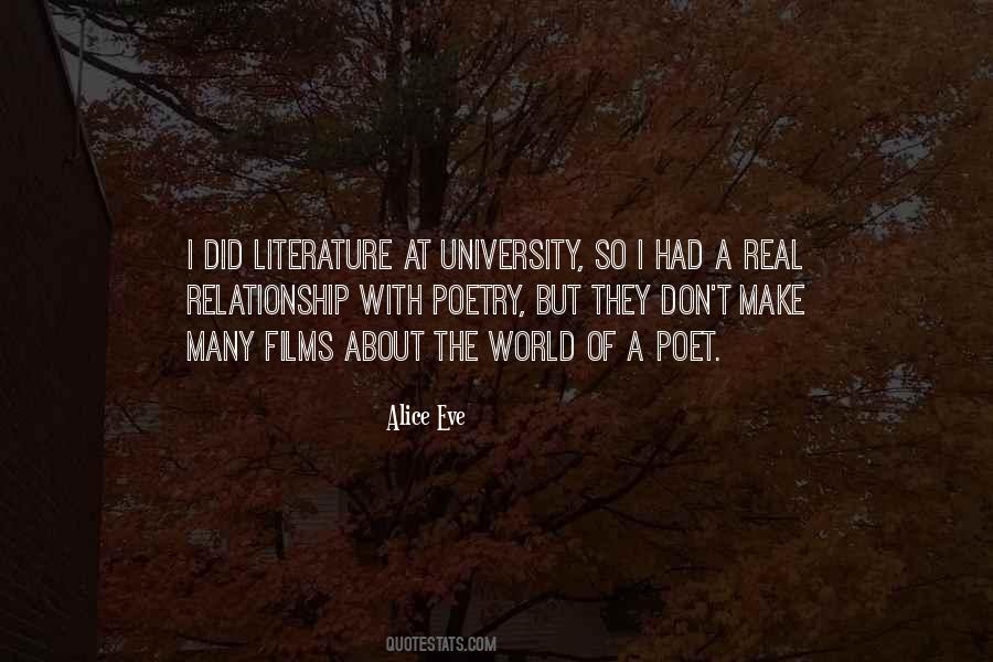 Quotes About World Literature #229555