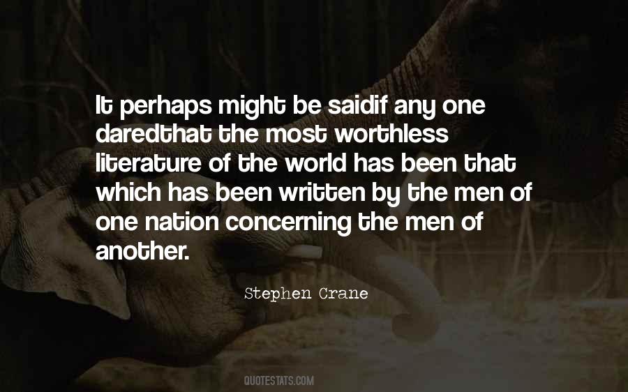 Quotes About World Literature #235321