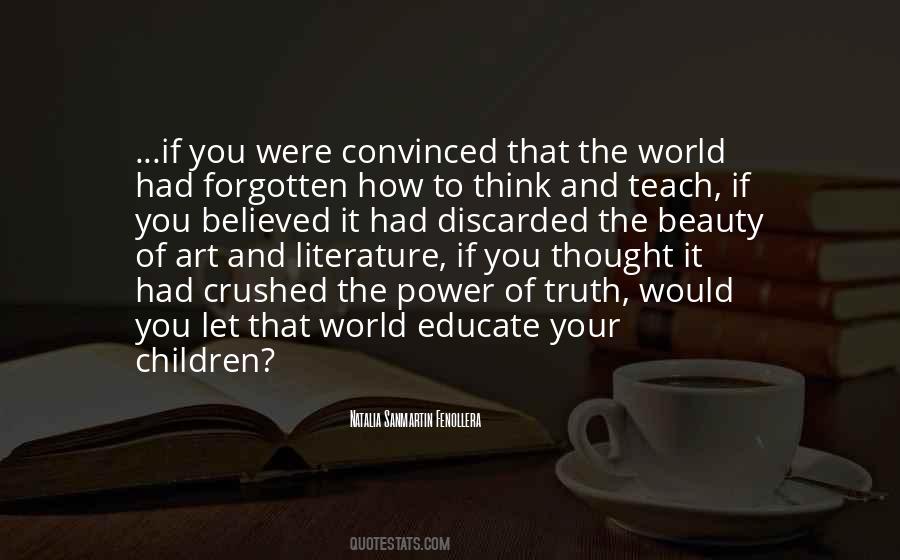 Quotes About World Literature #89027