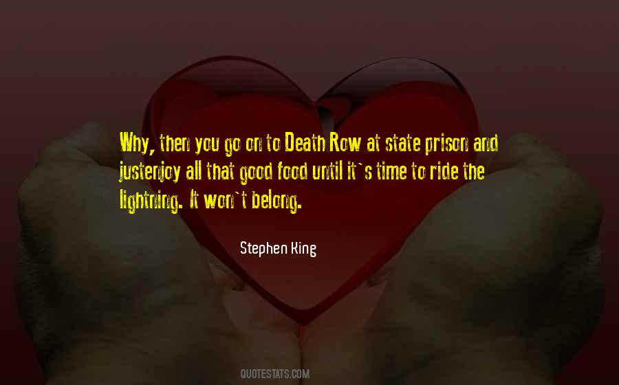 Quotes About Death Row #196834