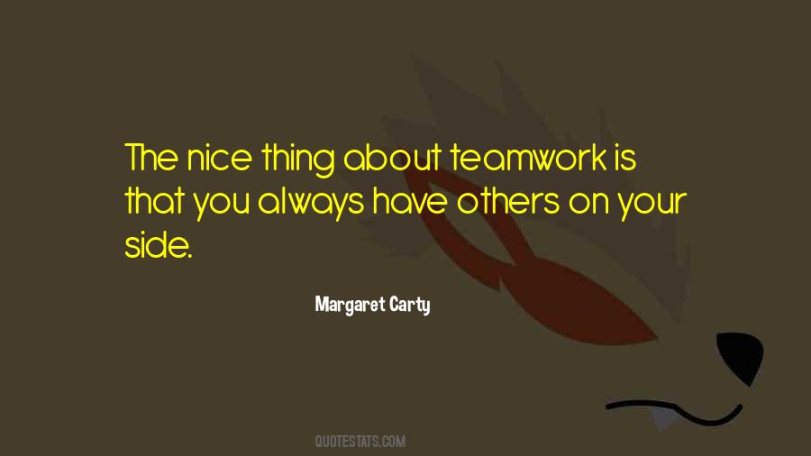 Quotes About Teamwork #1057480