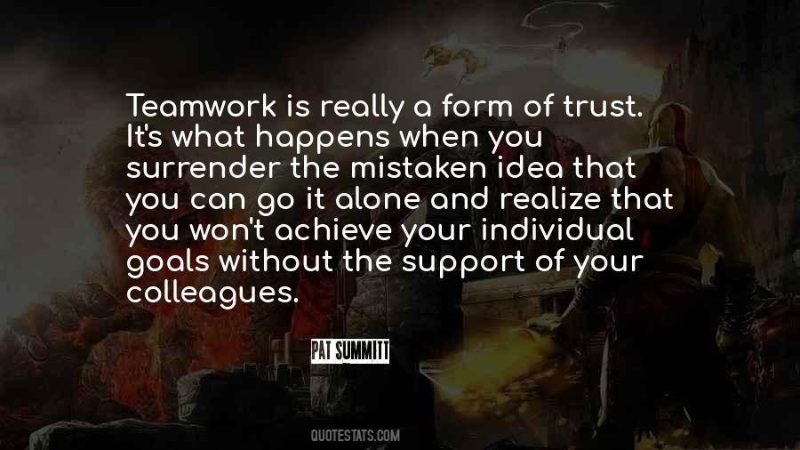 Quotes About Teamwork #1190621