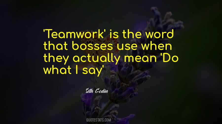 Quotes About Teamwork #1386926