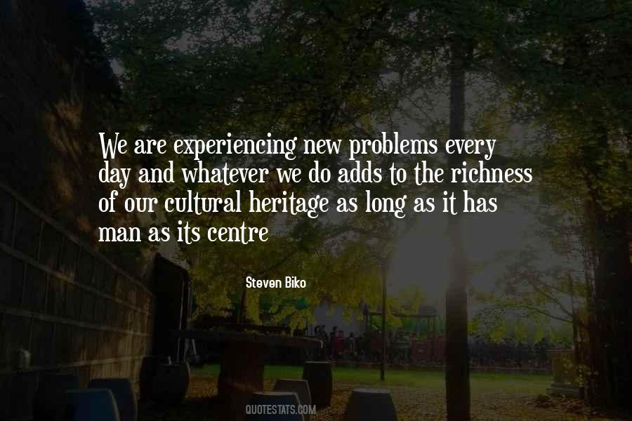 Quotes About Our Cultural Heritage #1097401