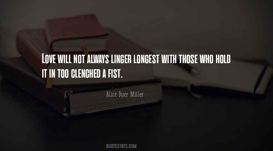 Quotes About Clenched Fists #866827