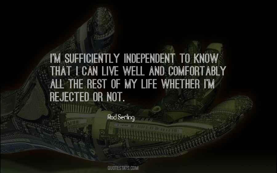 Quotes About Independent Life #1035739