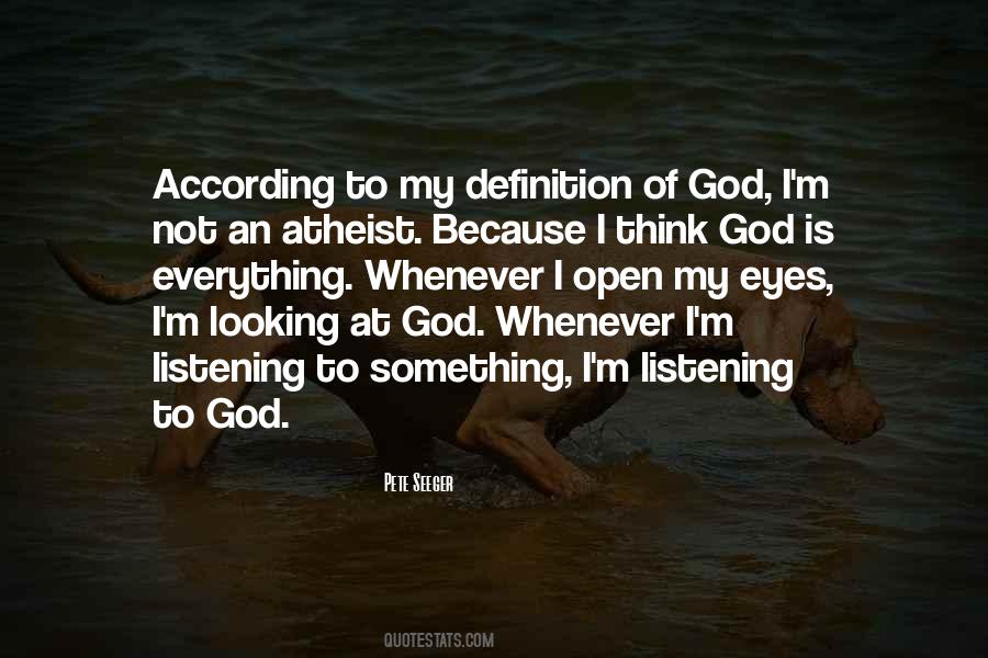 Quotes About God Atheist #468984