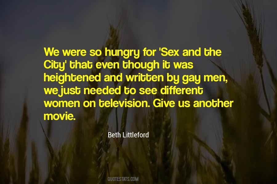 Quotes About Sex And The City #278567