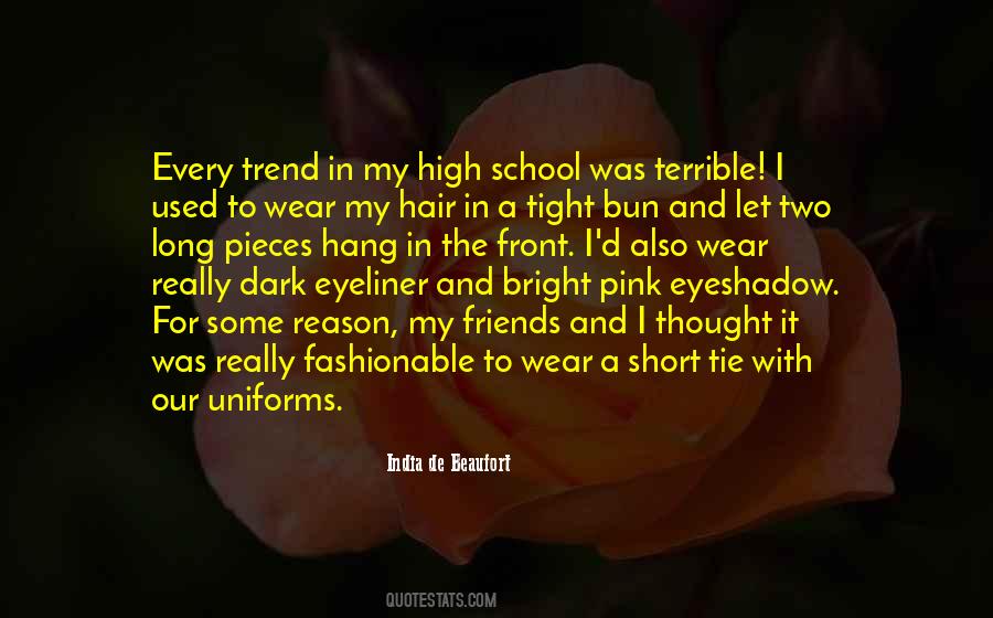 Quotes About Not Having School Uniforms #1200939