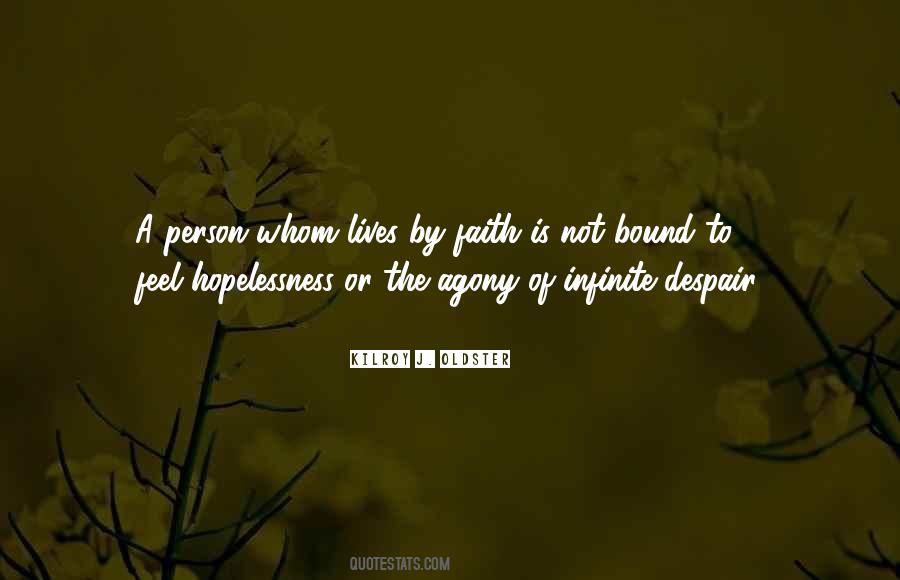 Quotes About Despair And Hopelessness #1570385