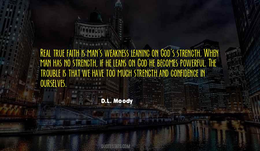 Quotes About God's Strength #1420609