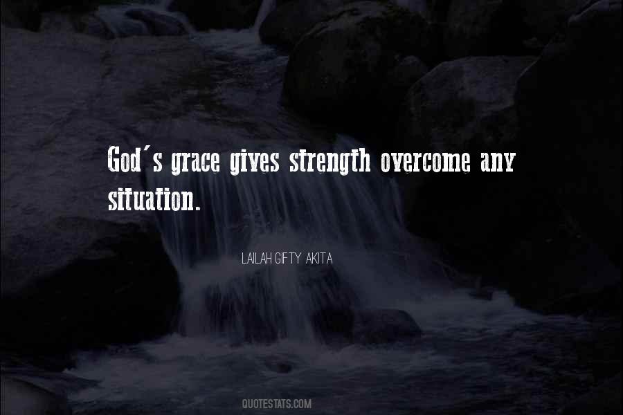 Quotes About God's Strength #17702