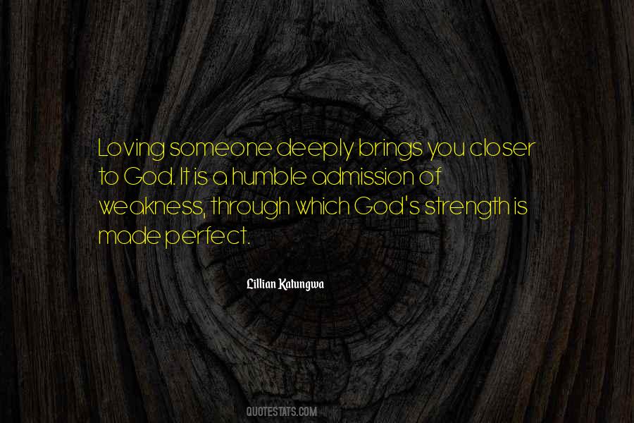 Quotes About God's Strength #1853937