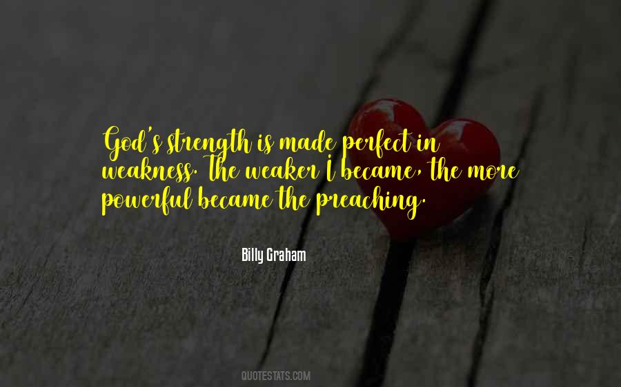 Quotes About God's Strength #476359