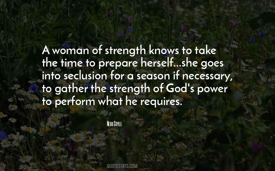 Quotes About God's Strength #591452