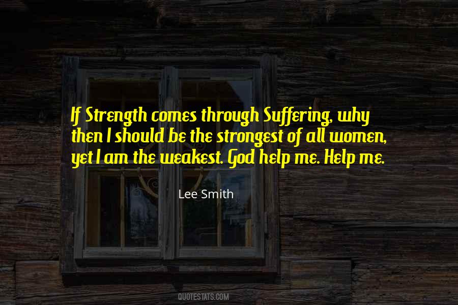 Quotes About God's Strength #61211