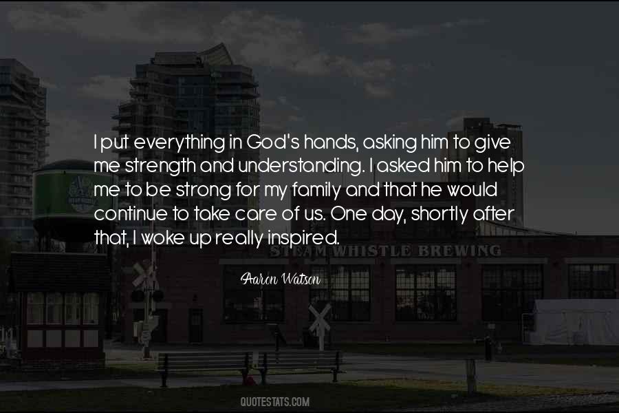 Quotes About God's Strength #733740