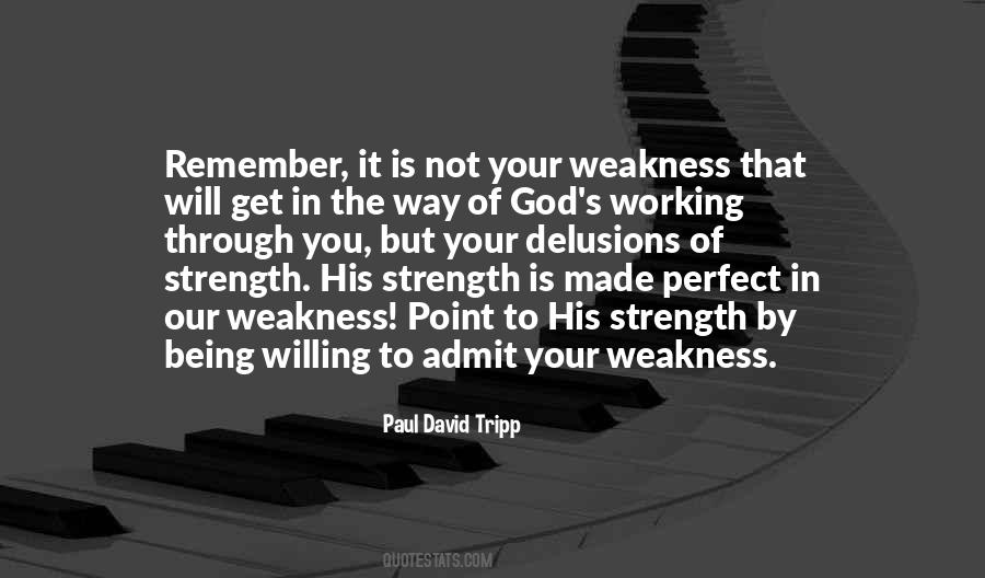 Quotes About God's Strength #874918