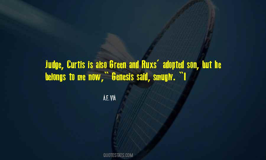 Quotes About Curtis #1396328