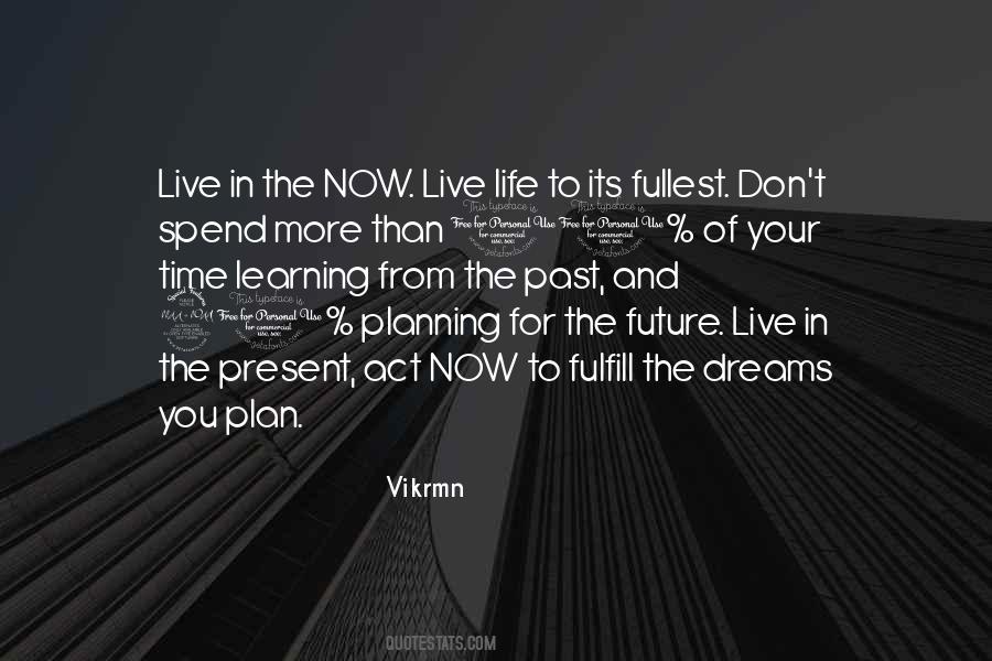 Quotes About Planning For The Future #245784