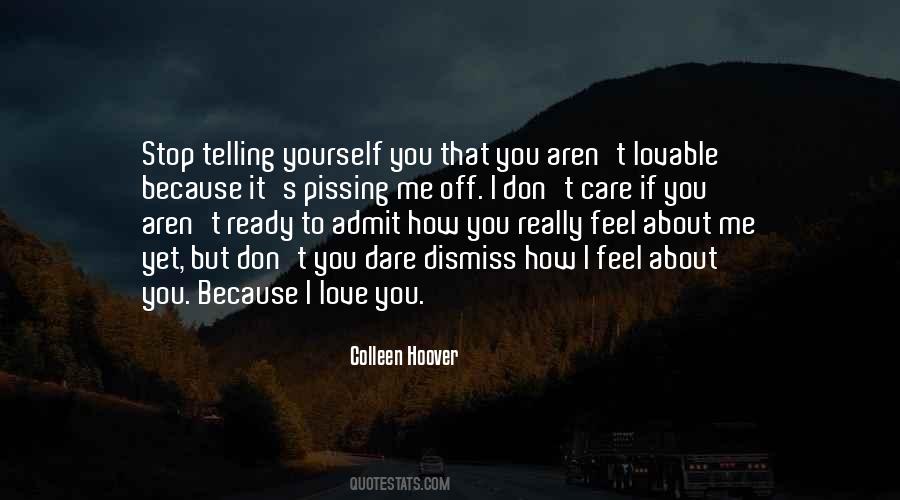Quotes About Care About Yourself #252283
