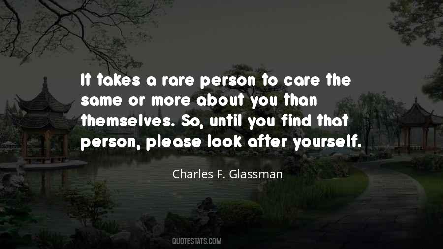 Quotes About Care About Yourself #284291