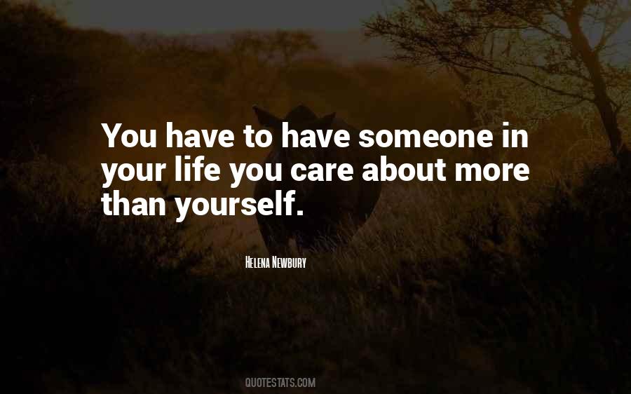 Quotes About Care About Yourself #727999