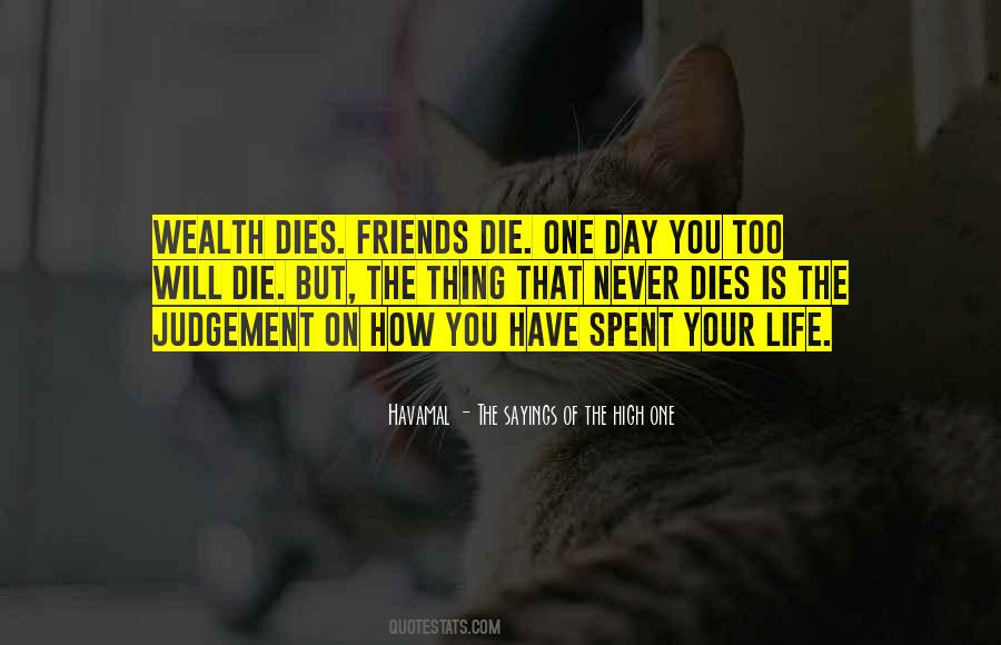 Quotes About Judgement Day #868240