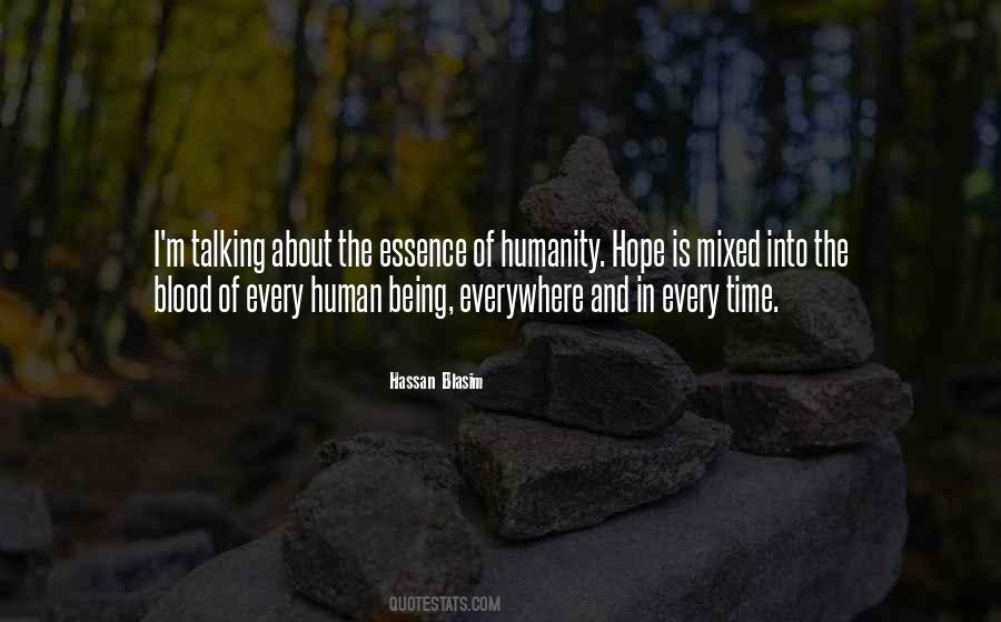 Hope Humanity Quotes #277120