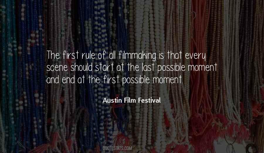 Film Festival Quotes #1181617