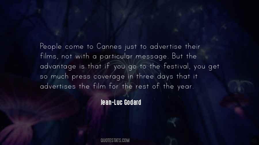 Film Festival Quotes #1479059