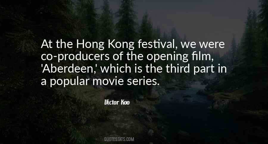 Film Festival Quotes #77325