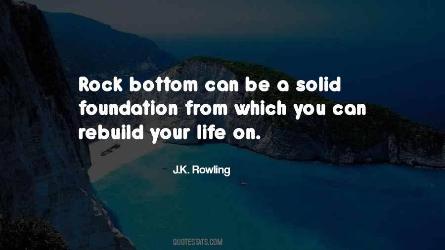 Quotes About Solid As A Rock #430992