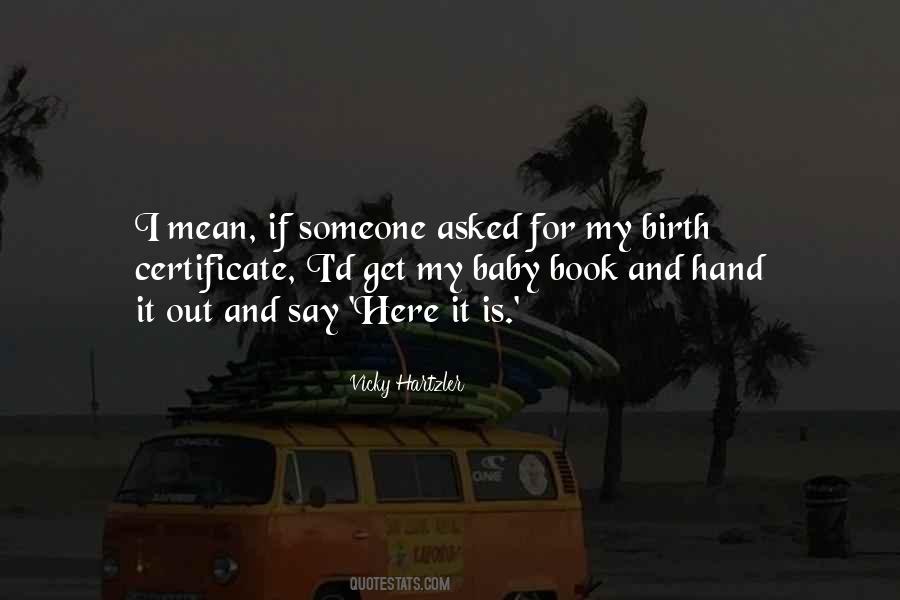 Quotes About My Baby #1819378