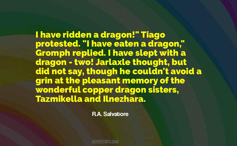 Quotes About A Dragon #1094401