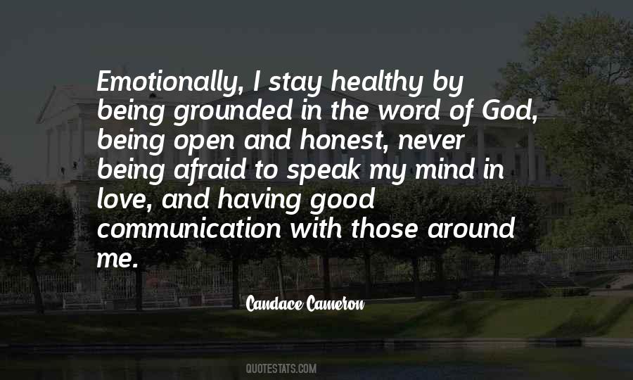 Quotes About Being Healthy #603364 Quotes About Being Healthy #603364