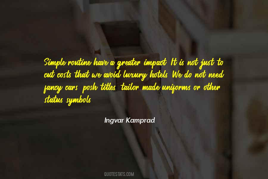 Quotes About Luxury Cars #1699478