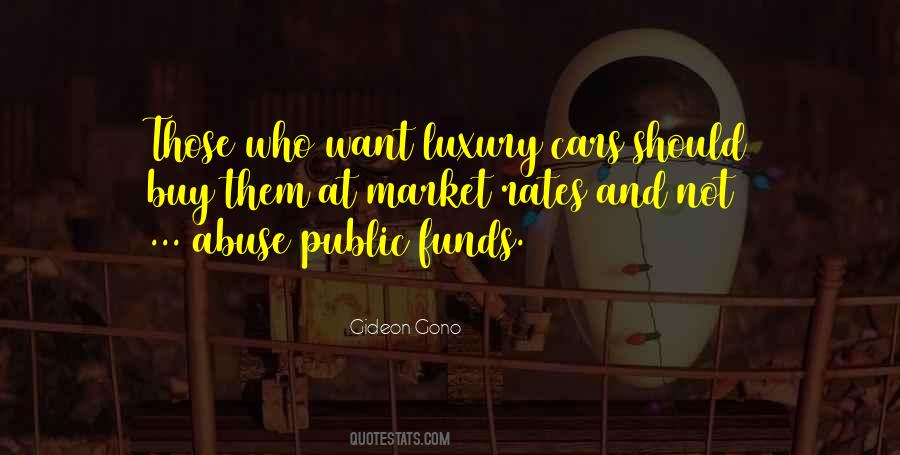 Quotes About Luxury Cars #96716