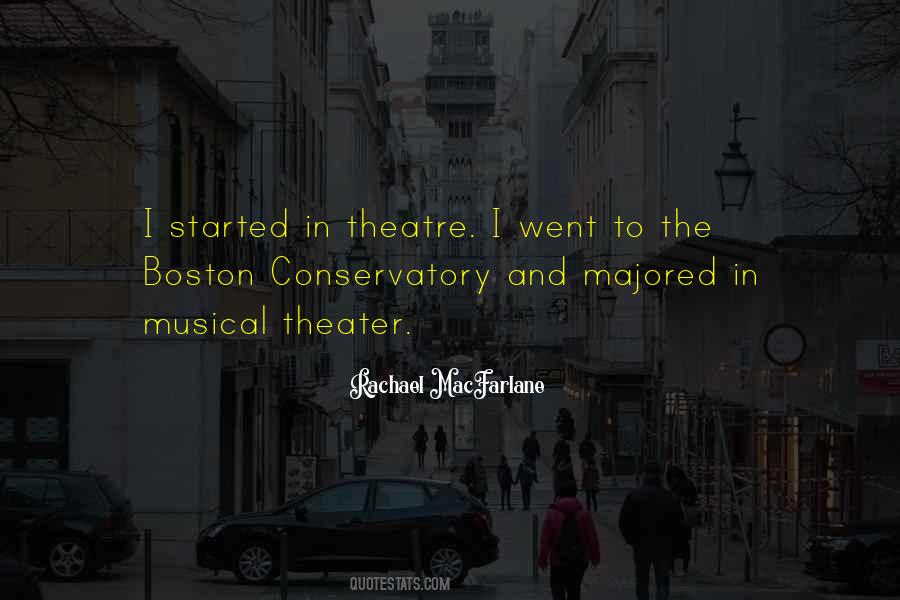 Quotes About Musical Theatre #715221