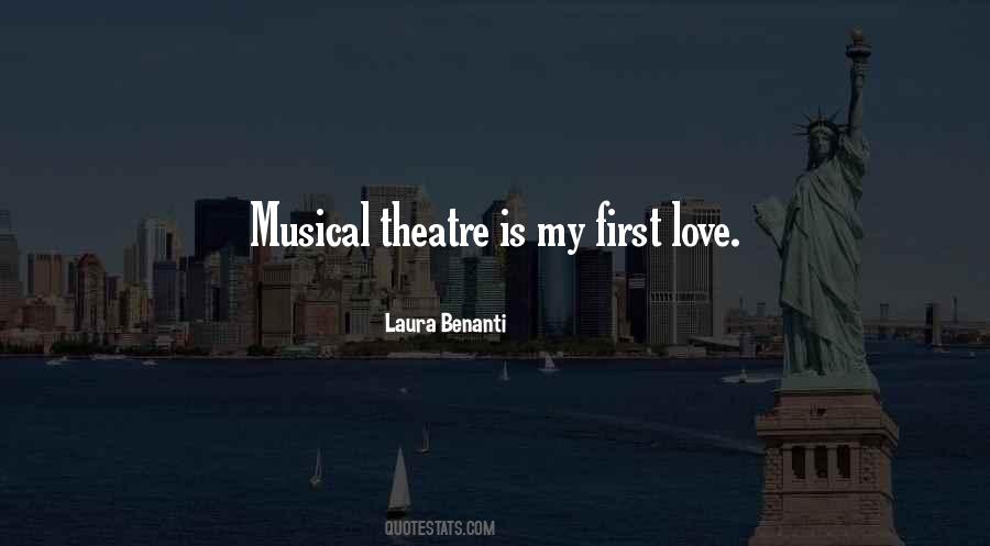Quotes About Musical Theatre #990788