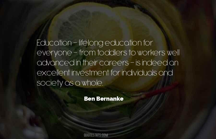 Quotes About Advanced Education #1092963