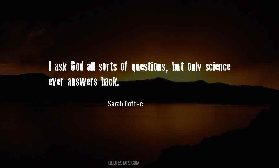 Quotes About Questions Without Answers #67447