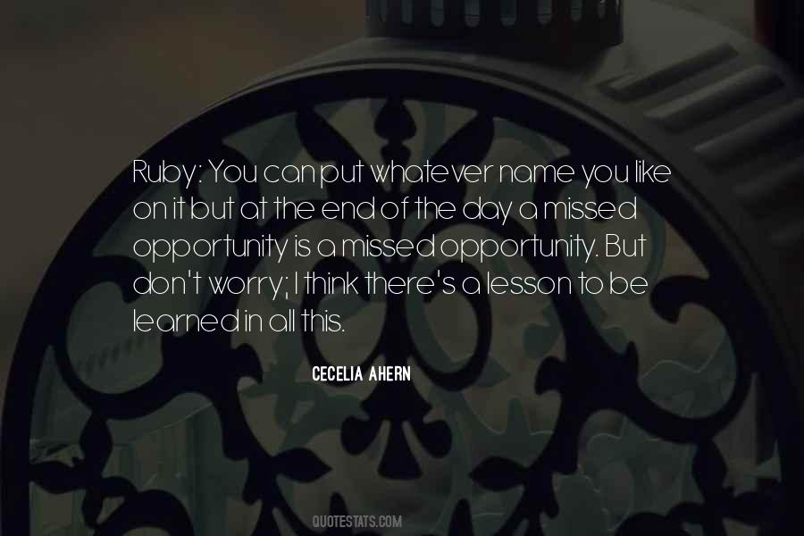 Name Ruby Quotes #696079