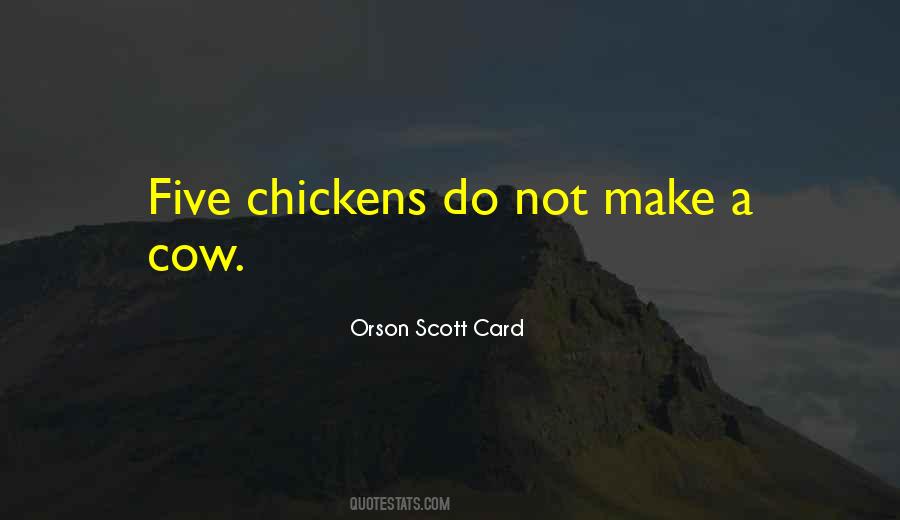 Quotes About Chickens #1073392