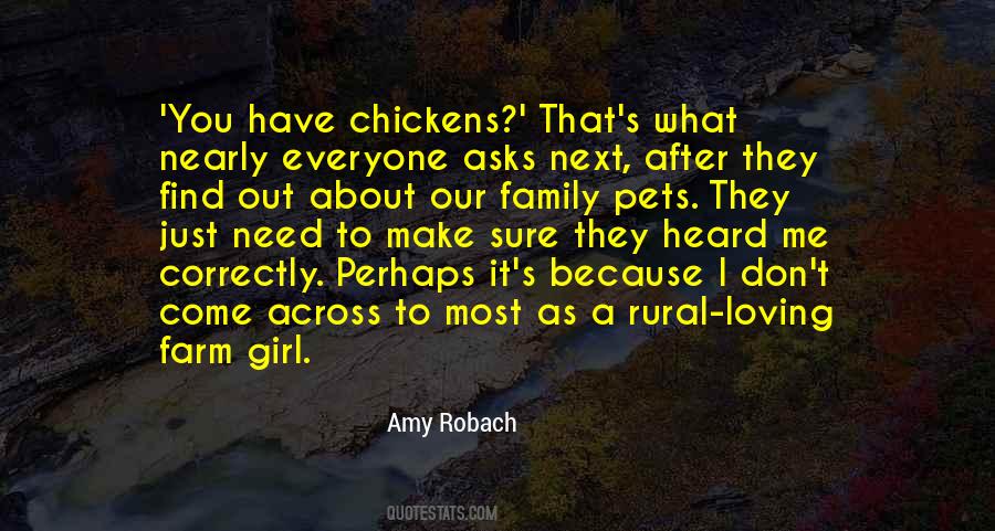 Quotes About Chickens #1230736