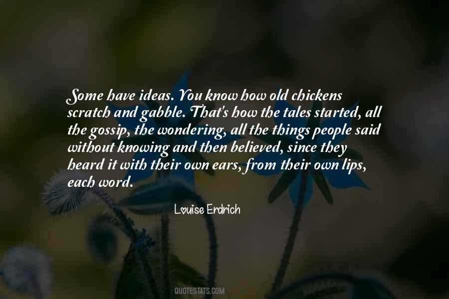 Quotes About Chickens #1326723